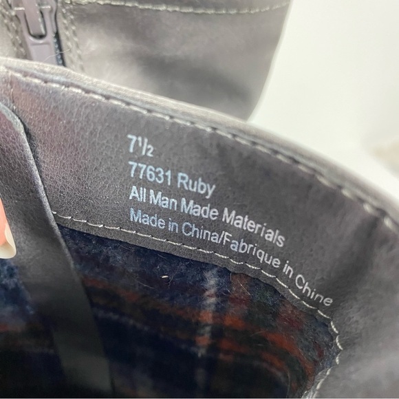 Maurices Grey Ruby Mid Calf Boots - Picture 3 of 5